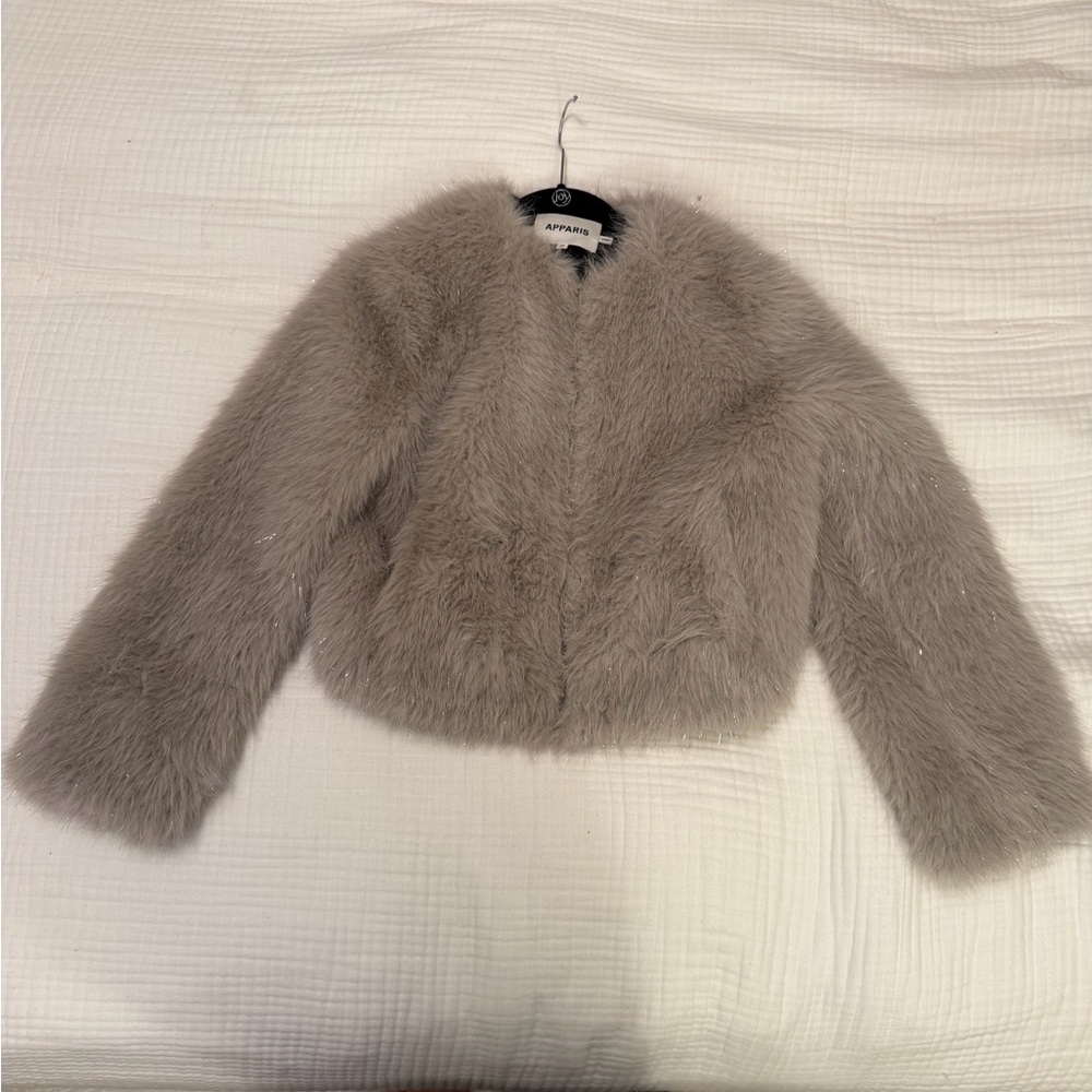 APPARIS Fur grey jacket